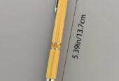 Personalized: Bamboo Wooden Retractable Ballpoint Pen (5 pack) Back Order