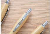 Custom Engraved Gourd Shape Bamboo Wood Pen