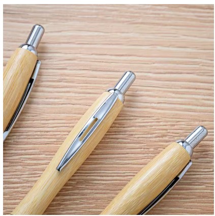 Custom Engraved Gourd Shape Bamboo Wood Pen