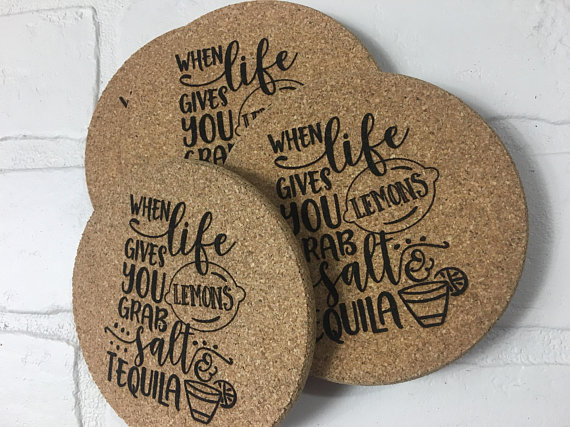 Custom Cork Pot Holders